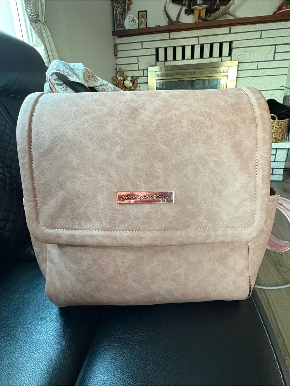 Petunia Pickle Bottom Blush Pink Diaper Backpack